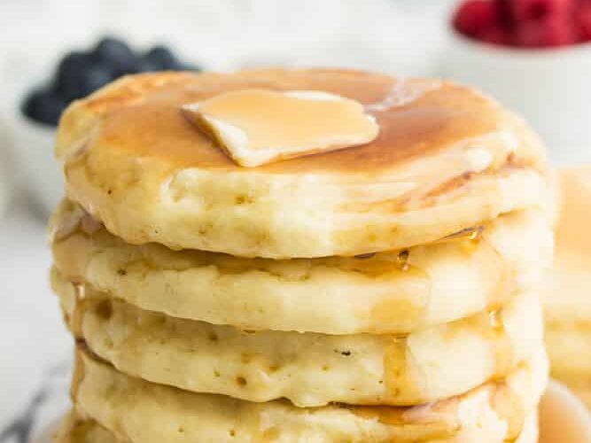 Best Sweet Vegan Pancakes