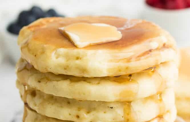 The Best Sweet Vegan Pancakes