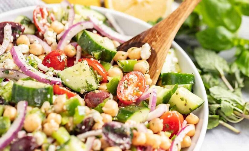 Mediterranean Chickpea Salad