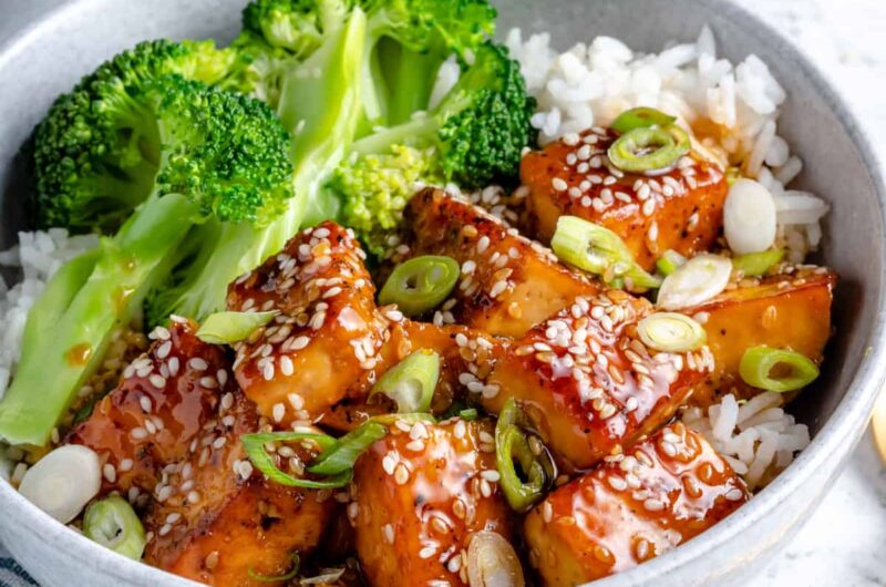 Salty & Sweet Teriyaki Tofu Recipe