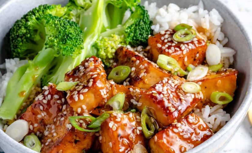 Easy Salty & Sweet Teriyaki Tofu Recipe