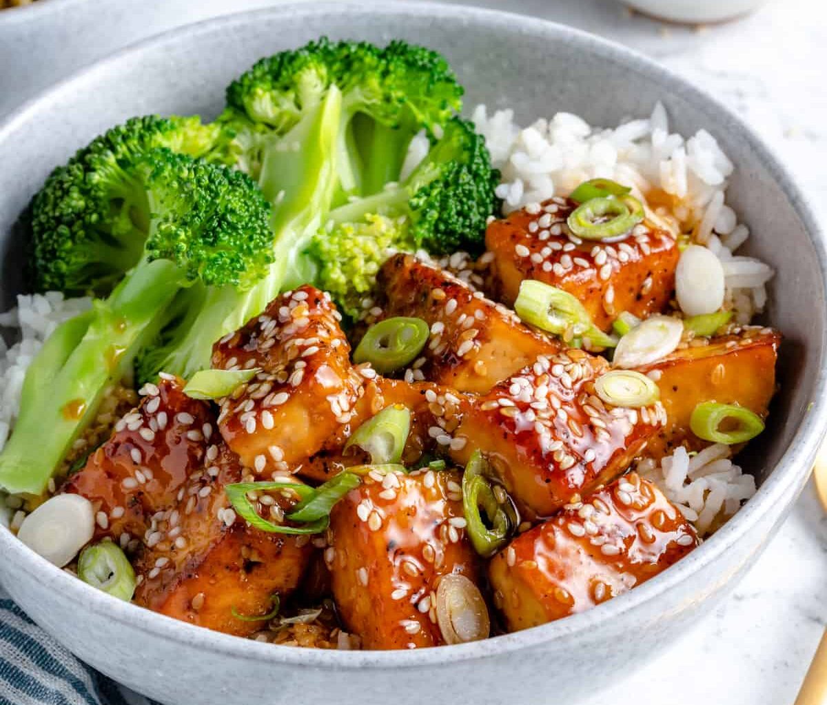 Easy Salty & Sweet Teriyaki Tofu Recipe