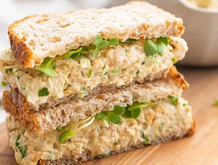 Delicious Chickpea Salad Sandwich