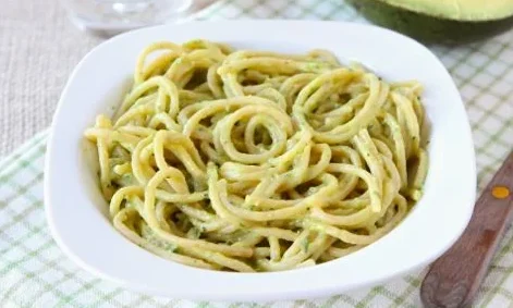 Tasty Creamy Avocado Pasta Meal