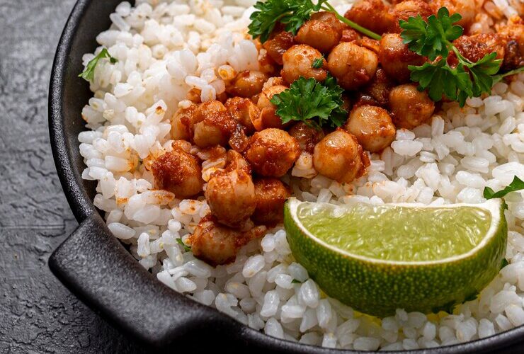 Delicious Coconut Curry Chickpeas