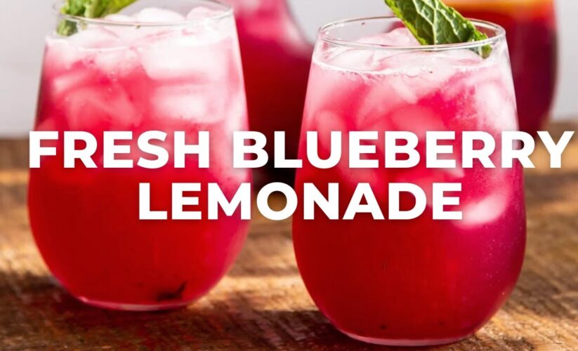 Fresh Blueberry Lemonade