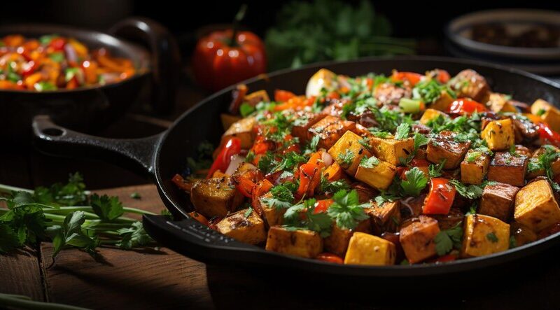 Crispy Tofu Stir Fry Recipe