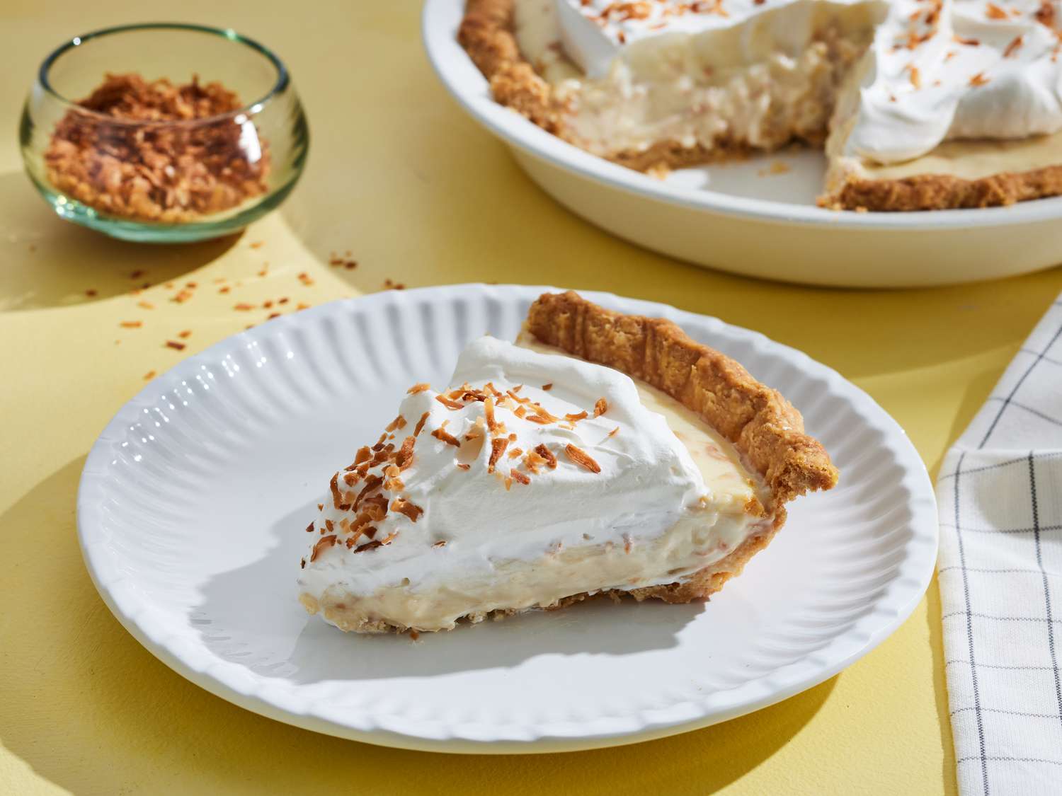 Healthy Coconut Cream Pie (Vegan + GF)